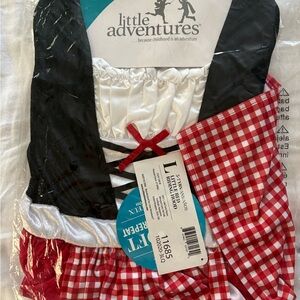 Little Adventures Little Red Riding Hood Costume with Cape, size 5-7/5-9